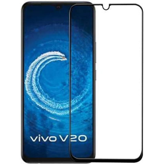 Vivo V20/V20se/V21e-V21e 5G /Y70/Y73/Y73s/ Oppo F15/F17 11D Tempered  Glass with 9H Hardness scratch proof