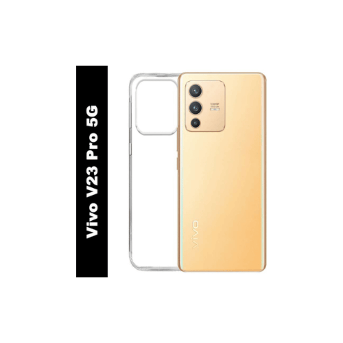 Vivo V23 Pro Back Cover (TPU) soft