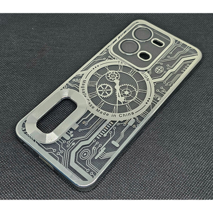 Vivo V25 Mobile CD Watch Machine Design Back Cover