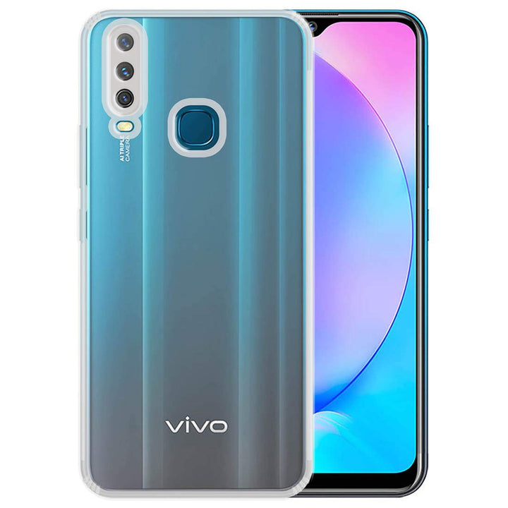 Vivo Y19 Transparent Soft   Back Cover Silicone