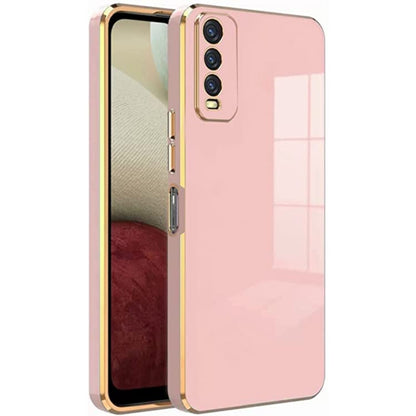 Vivo Y20 6D Chrome Back Cover soft
