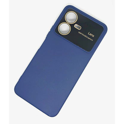 Vivo Y22 (4G)Mobile Silicone Back Cover with Protective Lens