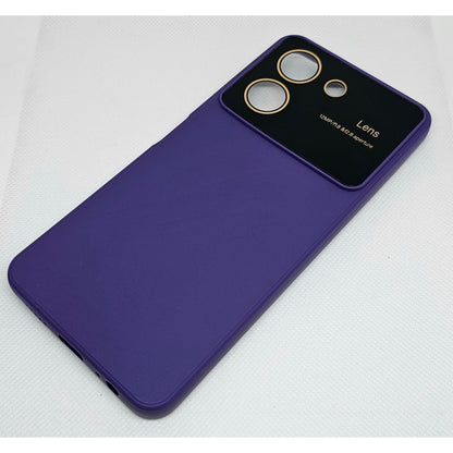Vivo Y36(4G)  Mobile Silicone Back Cover with Protective Lens