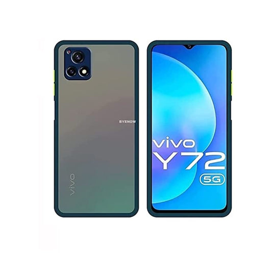 Vivo Y72 (5G) Mobile  Back Cover (Smoky)