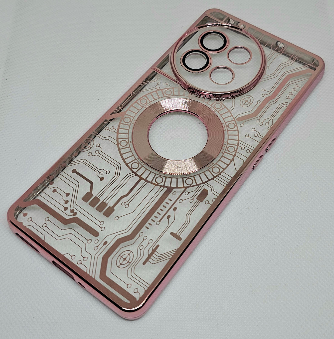 One Plus 11R Back Cover with CD Watch Machine Design soft