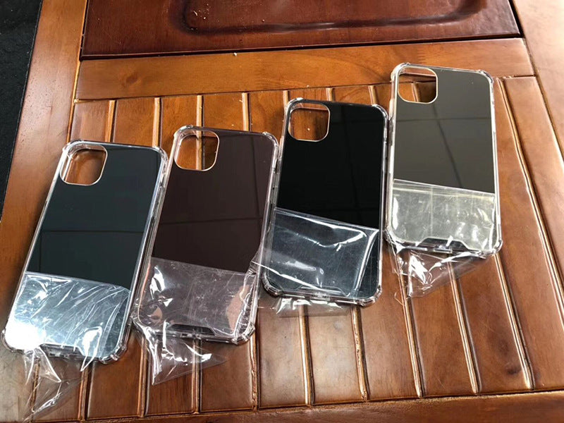Apple Iphone series Simple soft edge mirror Case (Exclusive)