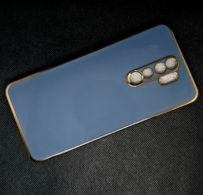 Mi Note 8 pro  Chrome Mobile Back Cover soft