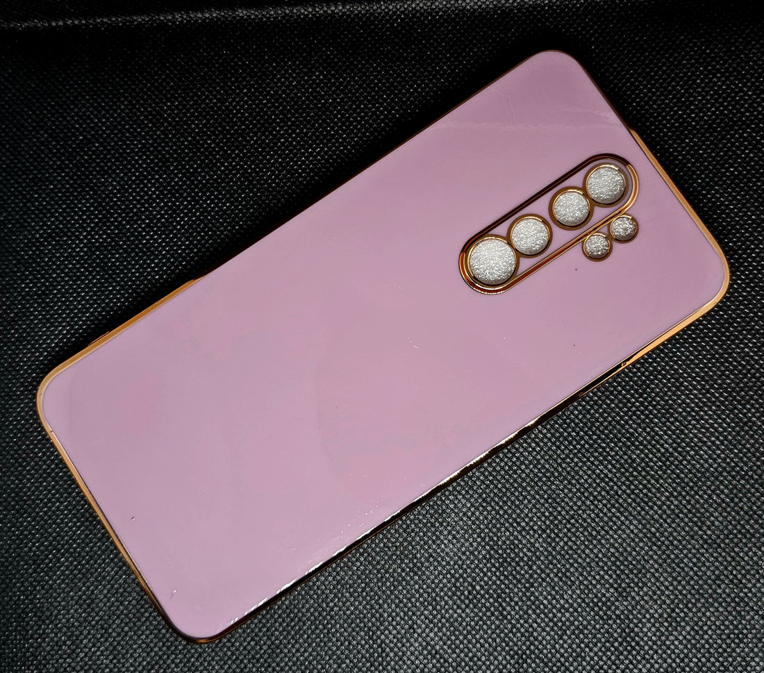 Mi Note 8 pro  Chrome Mobile Back Cover soft