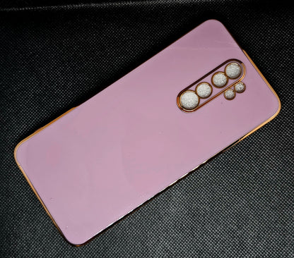 Mi Note 8 pro  Chrome Mobile Back Cover soft