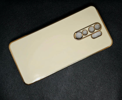 Mi Note 8 pro  Chrome Mobile Back Cover soft