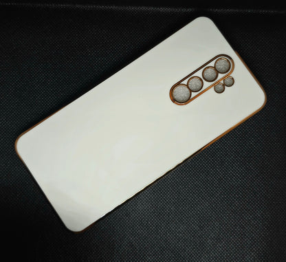 Mi Note 8 pro  Chrome Mobile Back Cover soft