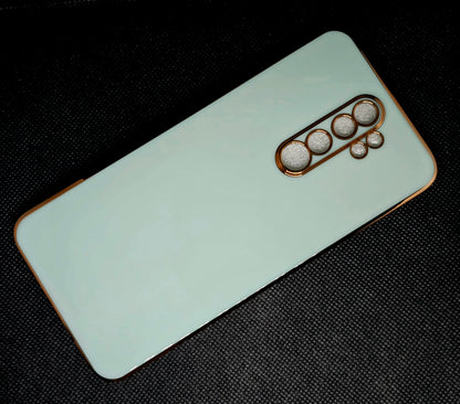 Mi Note 8 pro  Chrome Mobile Back Cover soft