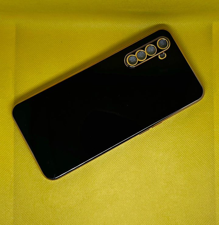 Realme 6 6D Chrome Back Cover soft