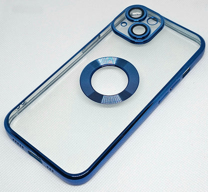 Apple Iphone 14 Mobile CD chrome Back Cover soft