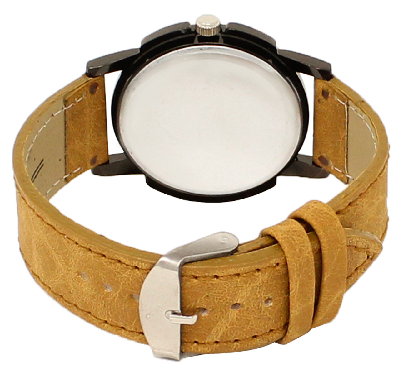 We & Us Men's wrist watch Brown Strap