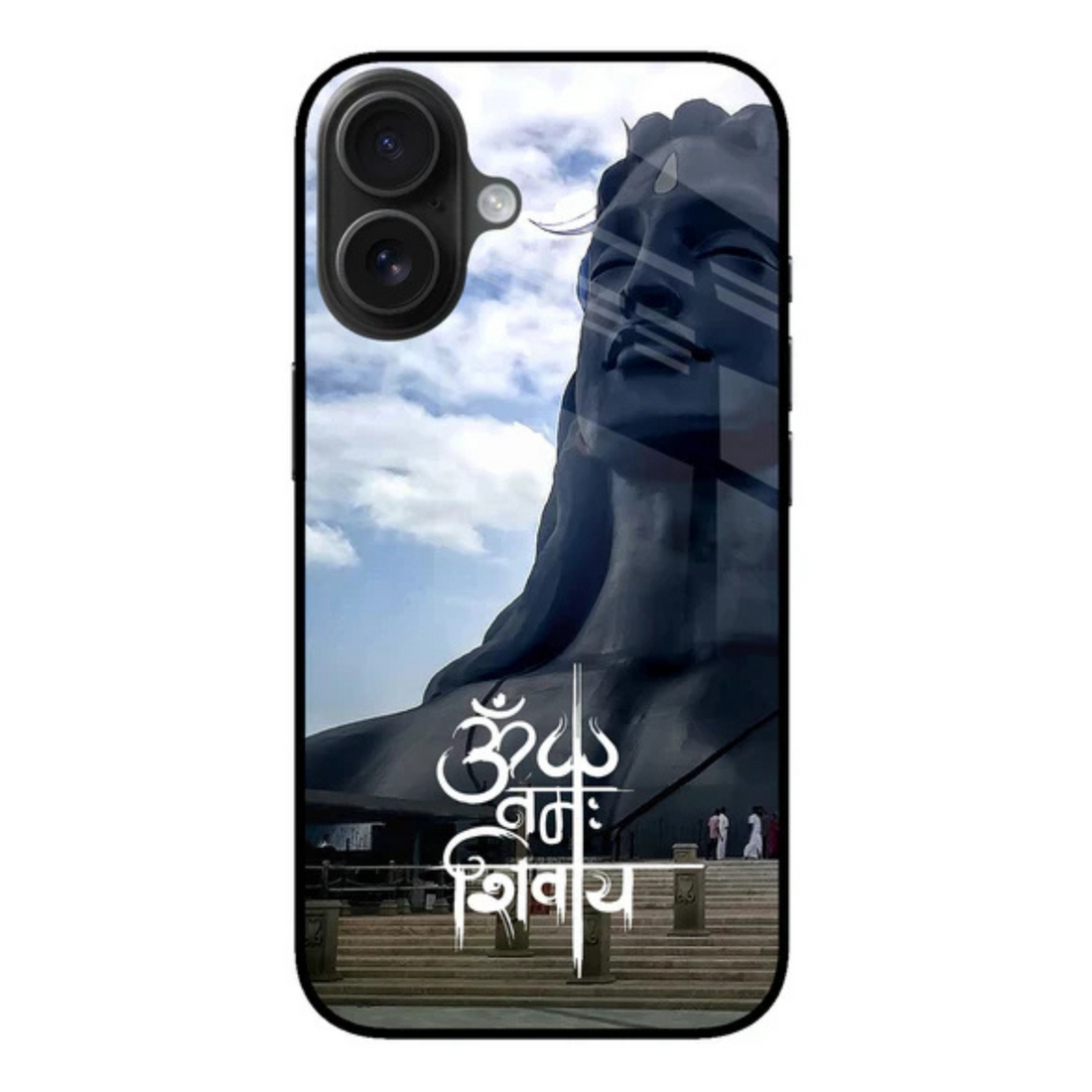 Om Namah Shivay iPhone Glass Case