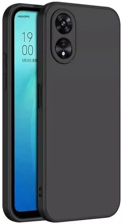Oppo A58 (5G)  Silicone + Cloth Mobile Back Cover