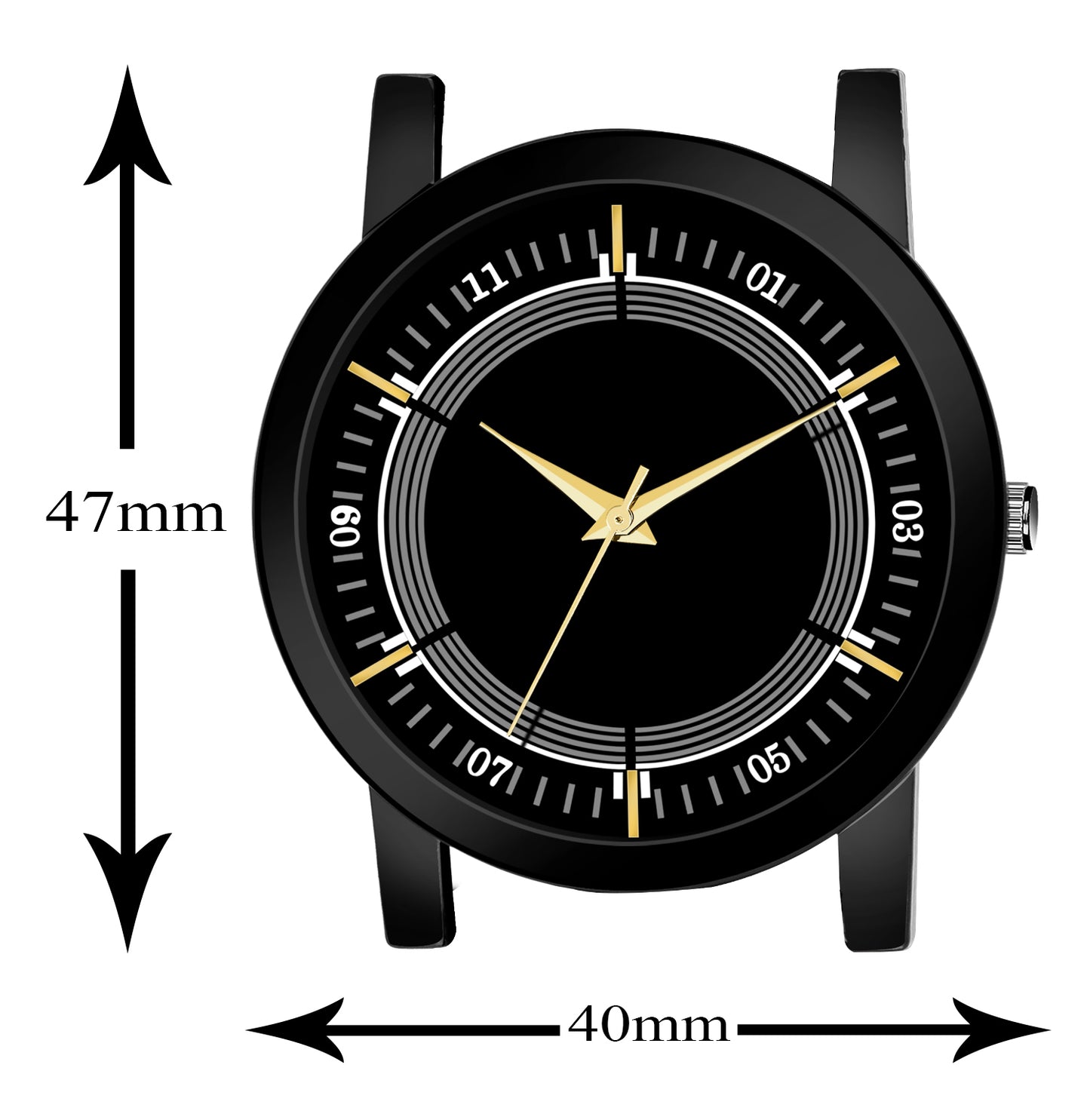 We & Us Wrist watch for men with spacious design