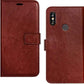 Mi A2 Leather Flip Cover