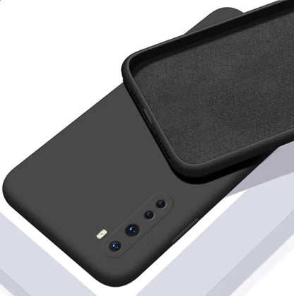 One Plus Nord Back Cover ( Silicone + Cloth)