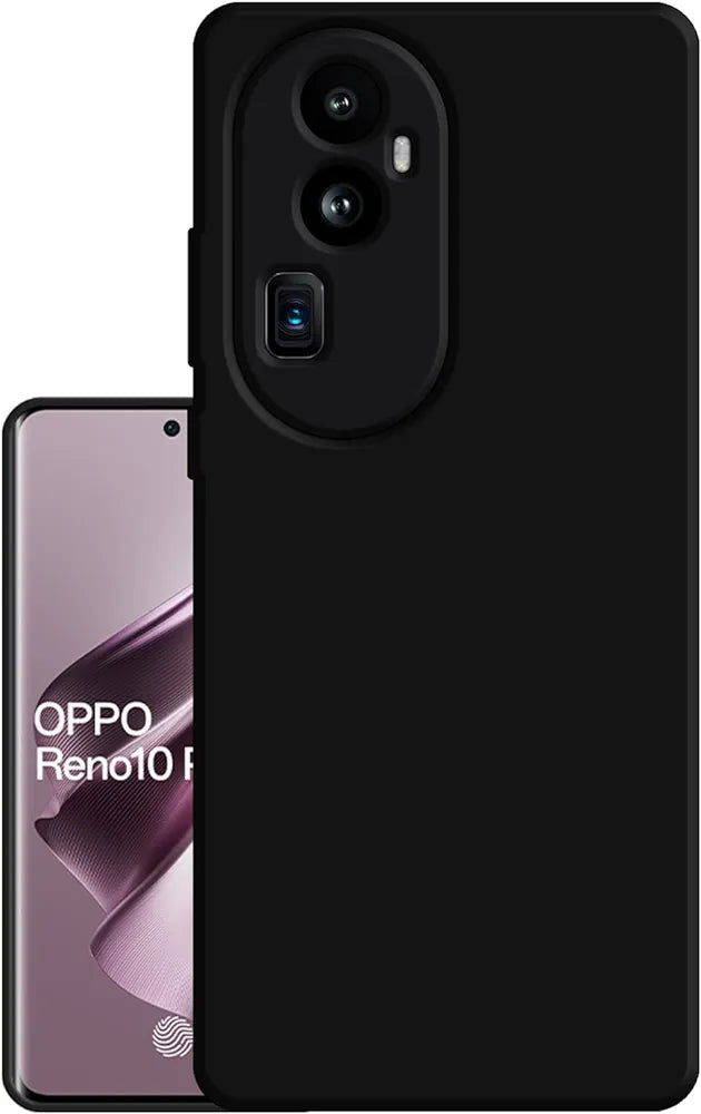 Oppo Reno 10 pro Plus Mobile Back Cover Silicone + Cloth