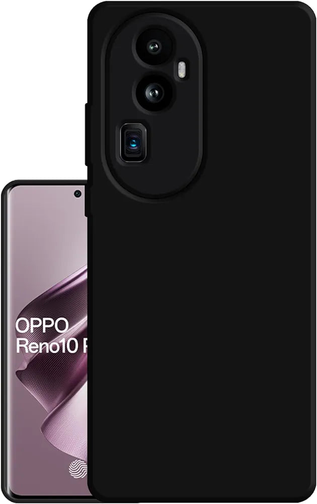 Silicone + Cloth Oppo Reno 10 pro Plus Mobile Back Cover