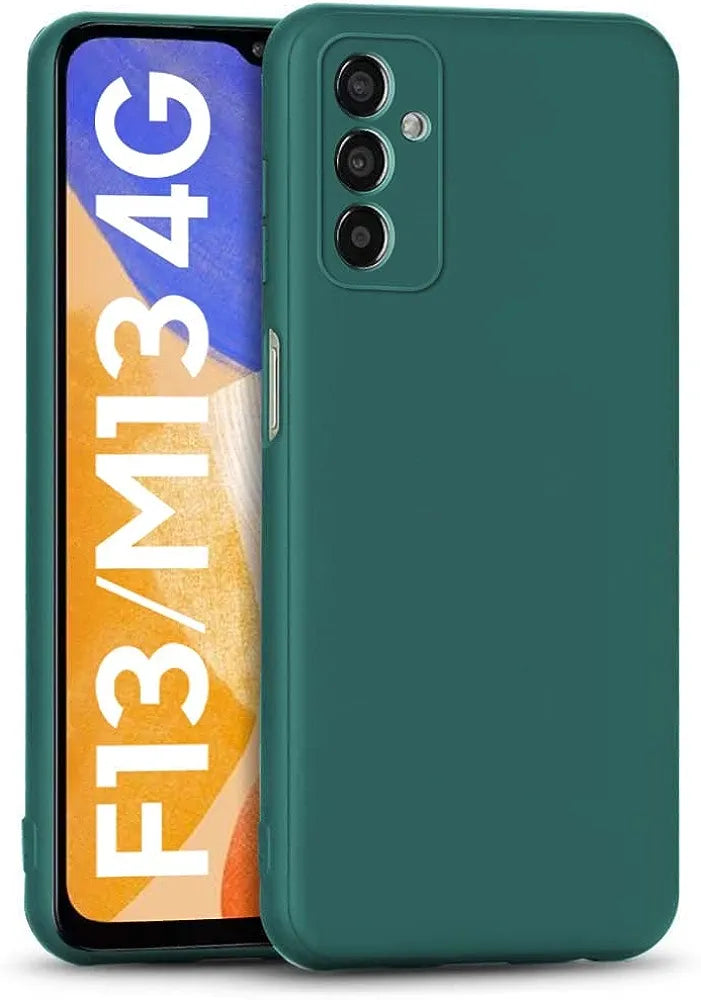 Samsung A13(5G) Back Cover (Silicone + Cloth)