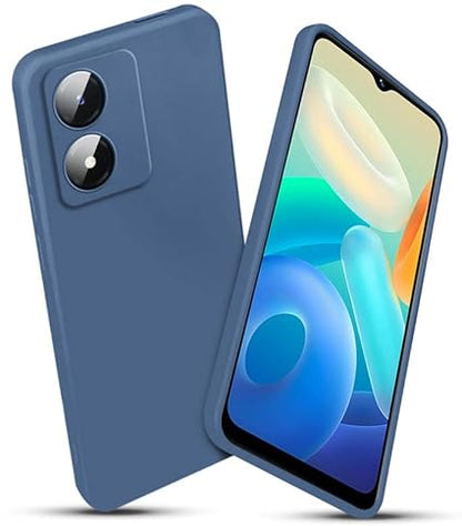 Vivo Y02s Mobile Back Cover Silicone + Cloth