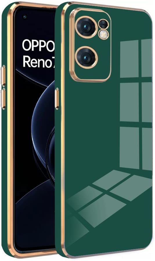 Oppo Reno 7 6D Chrome Back Cover soft