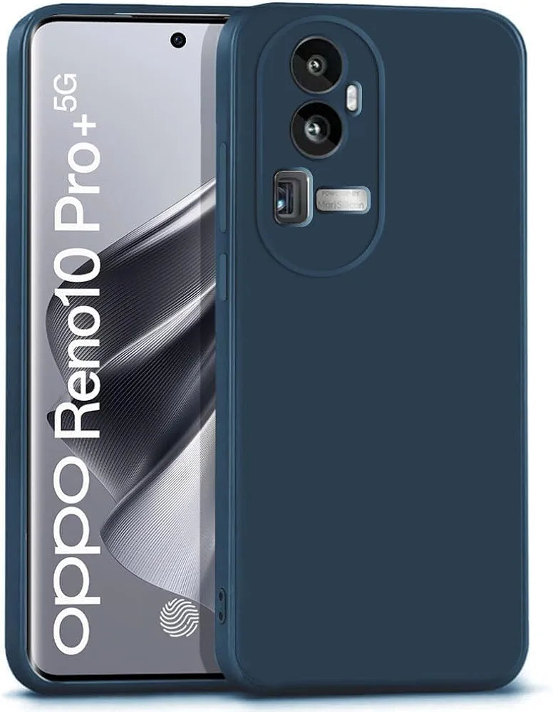 Oppo Reno 10 pro Plus Mobile Back Cover Silicone + Cloth