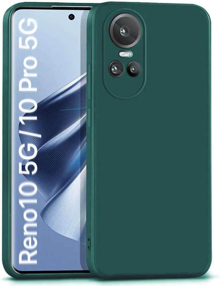 Silicone + Cloth Oppo Reno 10 pro Mobile Back Cover
