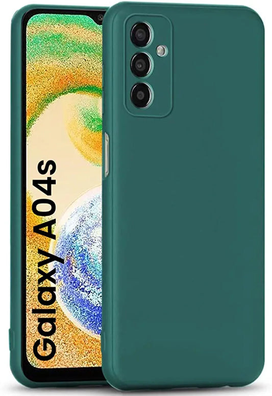 Samsung A04s Silicone + Cloth Back Cover