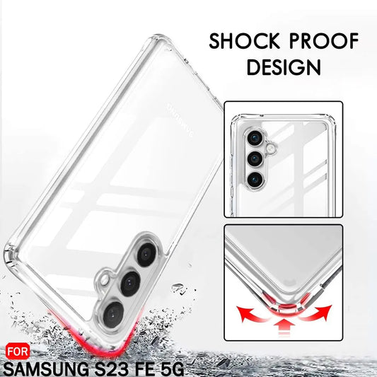 Samsung S23 Fe Acrylic Anti-Yellowing Back Cover