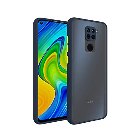 Mi Note 9 Mobile Cover Back  (Smoky)