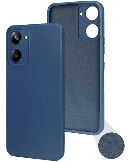 Realme 10 pro Mobile Back Cover Silicone + Cloth