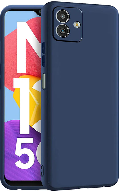 Samsung M13(5G) Silicone + Cloth Back Cover soft