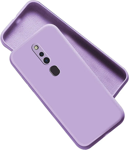 Oppo F11 Back Cover ( Silicone + Cloth) soft