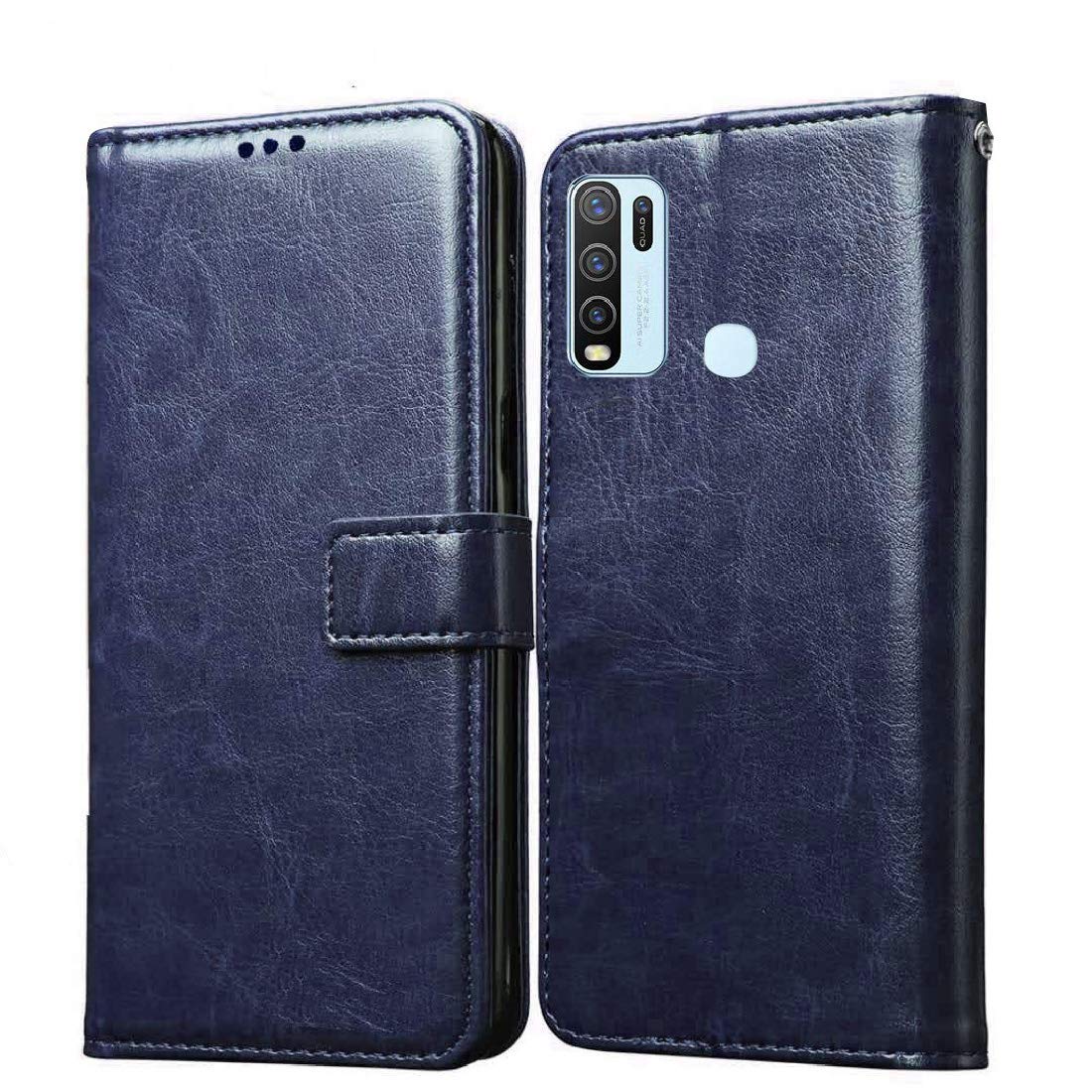 Vivo Y50 Cover Leather Flip