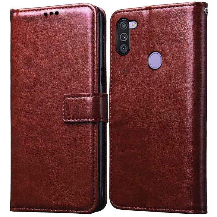 Samsung Galaxy M11  Flip Leather