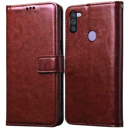Samsung Galaxy M11  Flip Leather