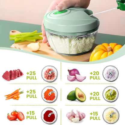 Chopper | Manual Chopping for Vegetable and Fruits easy to use and handle