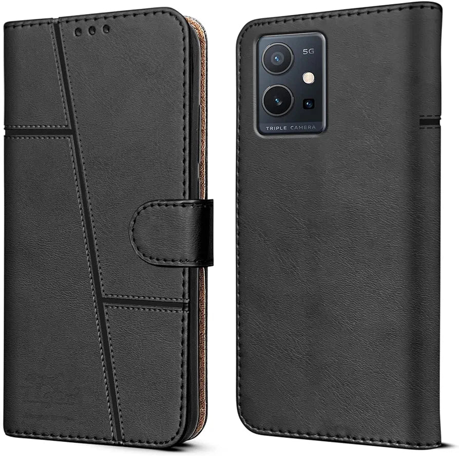 Vivo T1(5G) Mobile Leather Flip Cover