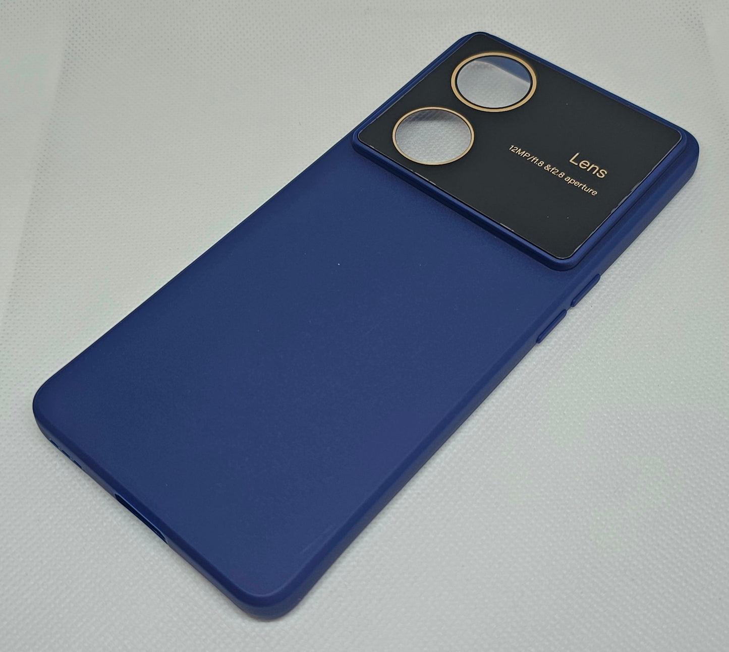 Oppo Reno 8T Silicone Back Cover with Protective Lens