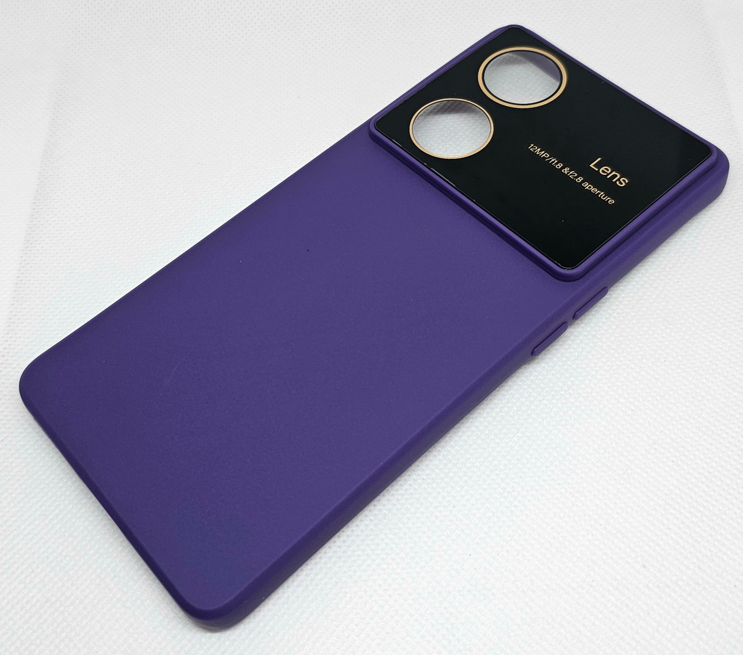 Oppo Reno 8T Silicone Back Cover with Protective Lens