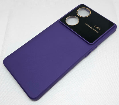 Oppo Reno 8T Mobile Silicone Back Cover with Protective Lens