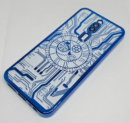 Mi 8A / 8A Dual Back Cover with CD Watch Machine Design soft