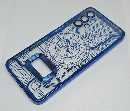 Samsung A13 (4G)Back Cover with CD Watch Machine Design soft