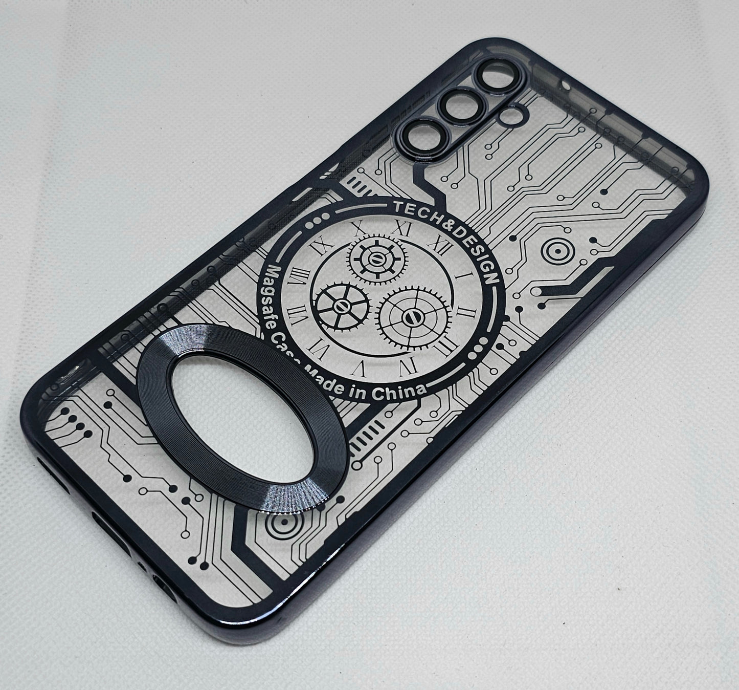 Samsung A14  Back Cover with CD Watch Machine Design