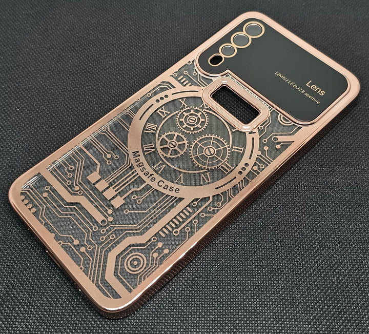 Samsung A50/A50s/A30s Back Cover with CD Watch Machine Design soft