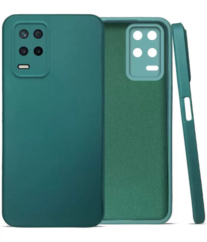 Realme 9 (5G) / Realme 9 Plus  Silicone + Cloth Back Cover soft